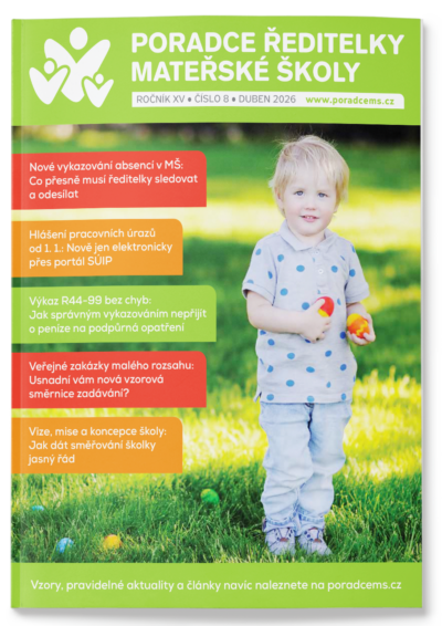Poradce ředitelky mateřské školy