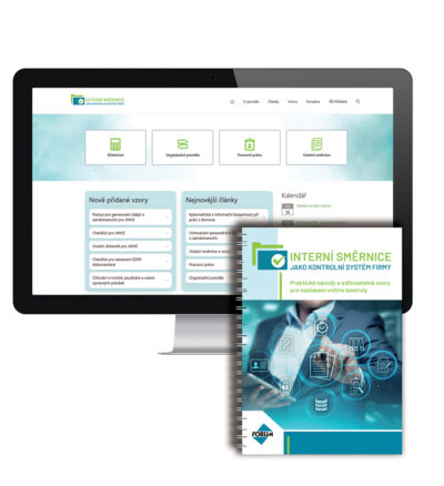 Interní směrnice jako kontrolní systém firmy v roce 2026